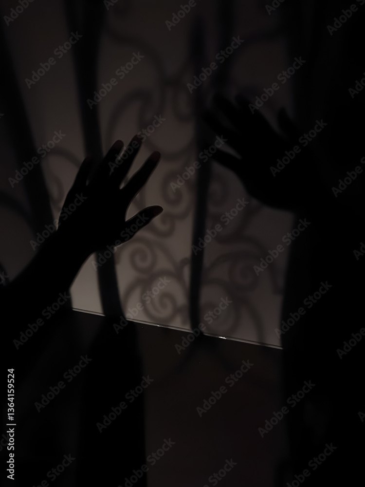 Eerie Displaced Reality: Shadows and Reflections Distorted