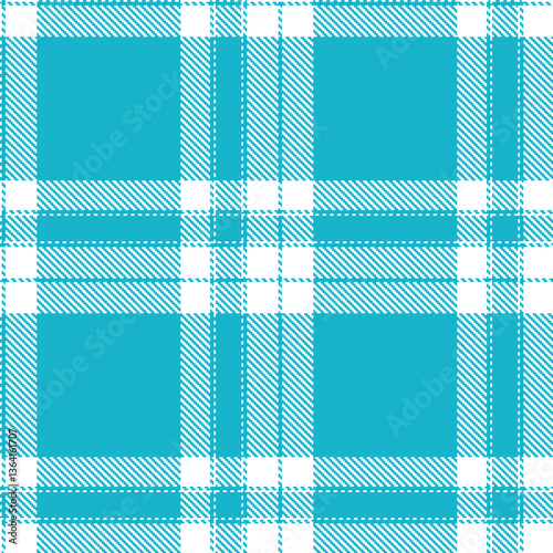 Modern Light White Seamless Tartan Textile Design Variant 877