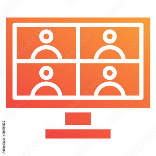 Online Meeting Icon