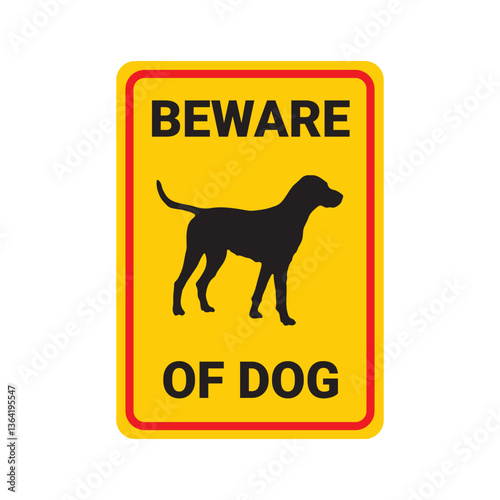 beware of dog sign