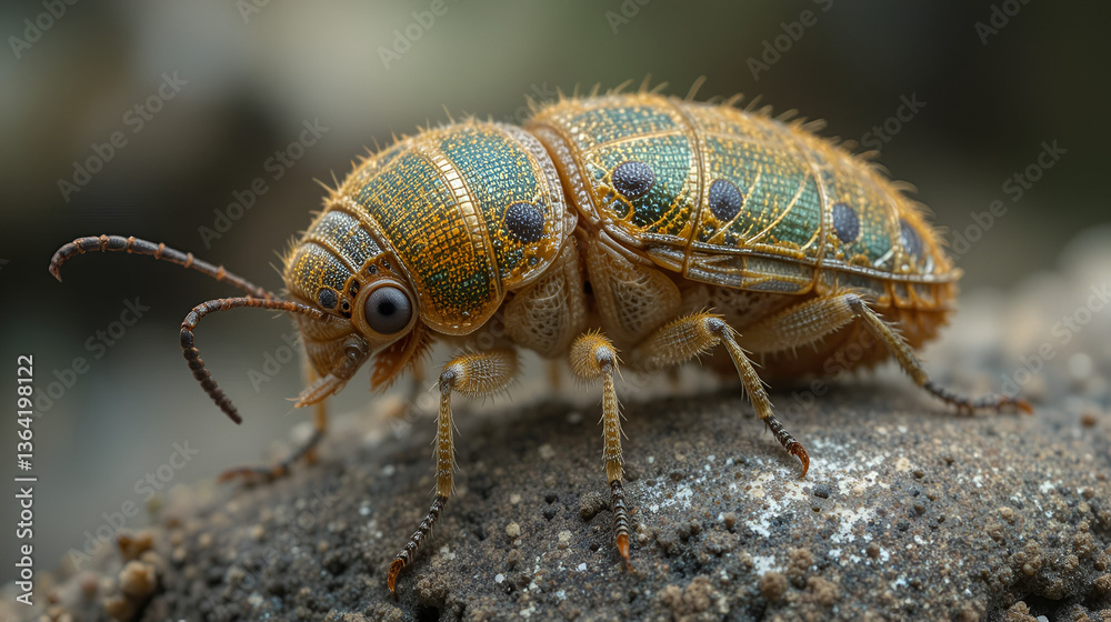 Fototapeta premium Gemeine Strauchschrecke ( Pholidoptera griseoaptera ).