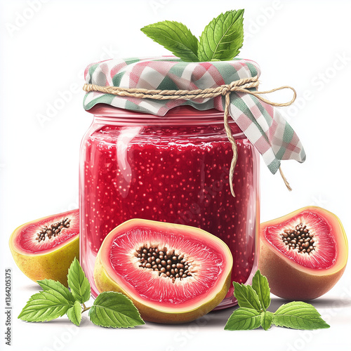 fresh jam fruit juice