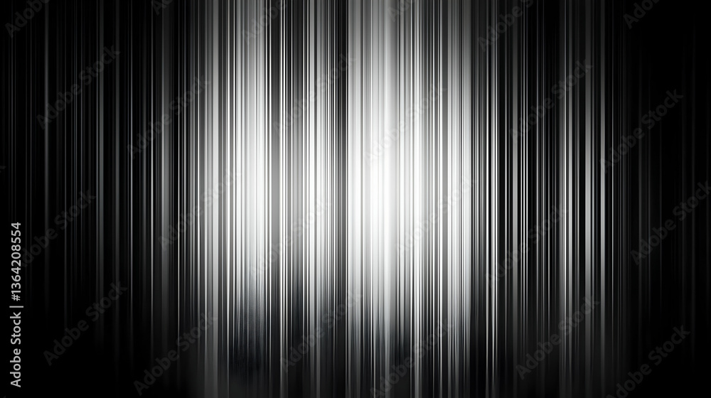 Obraz premium Mysterious Dark Forest Scene