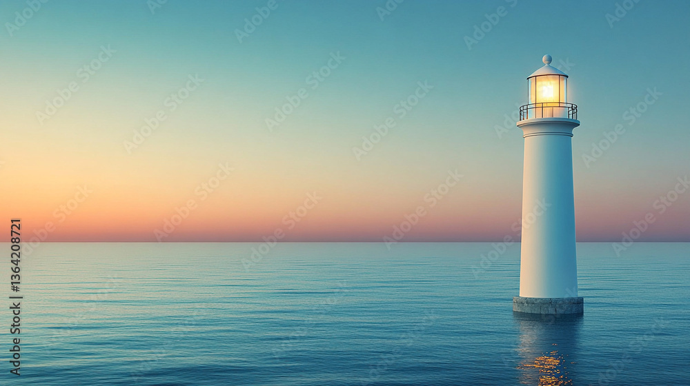 modern lighthouse standing tall on a rugged coastal cliff, symbolizing hope, guidance, and strength amidst the vast, unpredictable ocean modern lighthouse standing tall on a rugged coastal cliff, symbolizing hope, guidance, and strength amidst the vast, unpredictable ocean