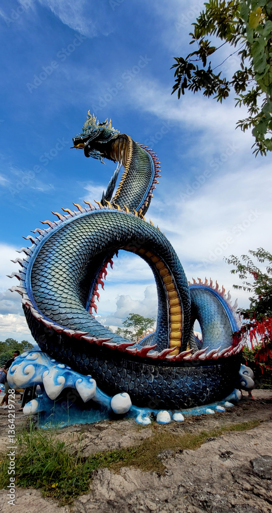Naga statue