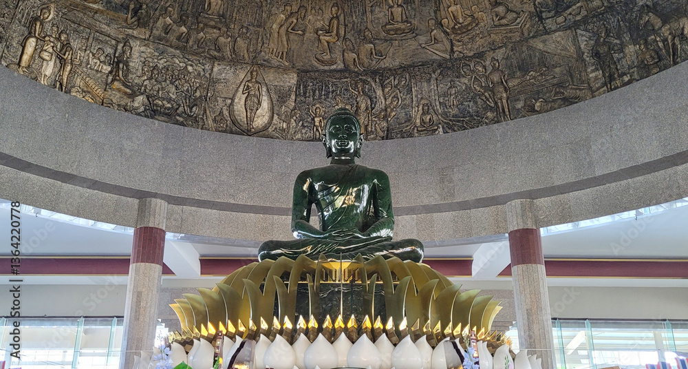 The biggest jade buddha