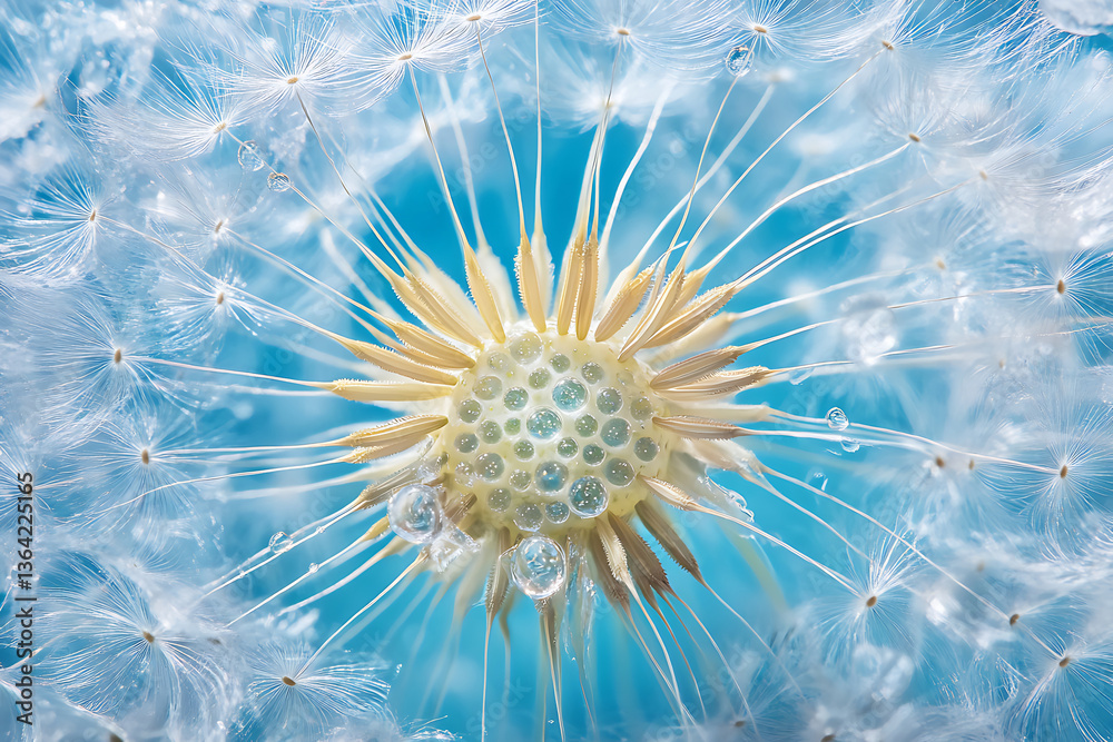 Obraz premium Close-up of a dandelion in the summer
