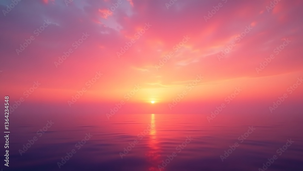 Obraz premium Sunset Sky Gradient