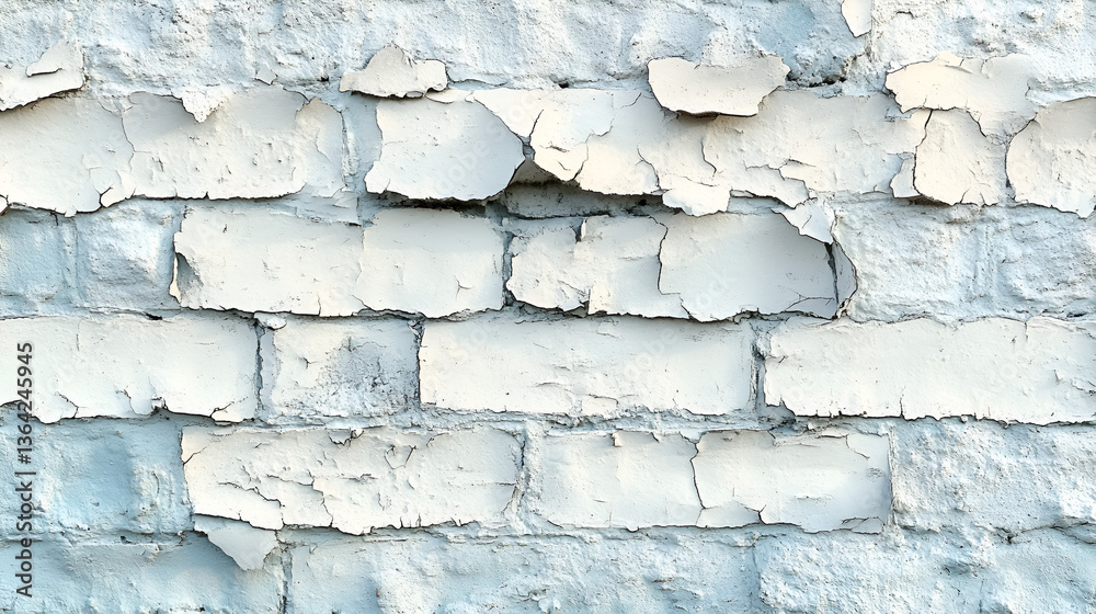 Fototapeta premium Aged gray concrete wall texture shows a rough, cracked grunge pattern
