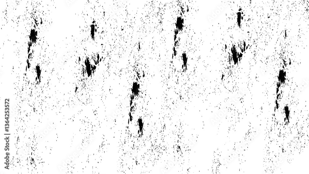 Obraz premium Abstract grunge texture design on a white background. Scratched and Cracked Grunge Urban Background Texture Vector. 