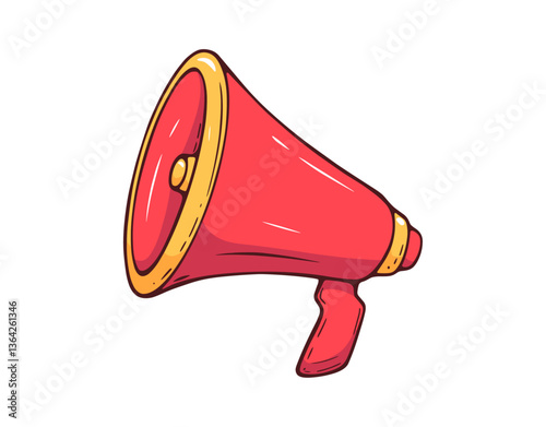 megaphone illustration