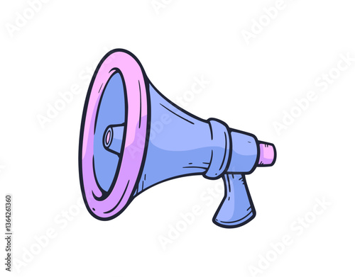 megaphone illustration