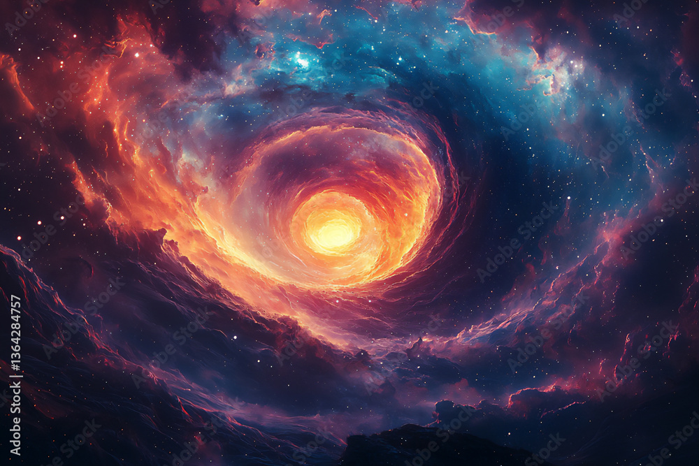 cosmic whirlpool nebula cosmic whirlpool nebula