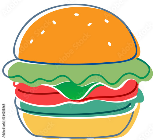 hamburger vector
