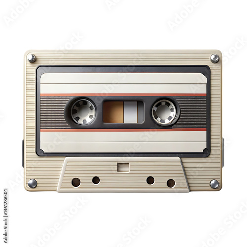 Vintage Cassette Tape: Retro Music