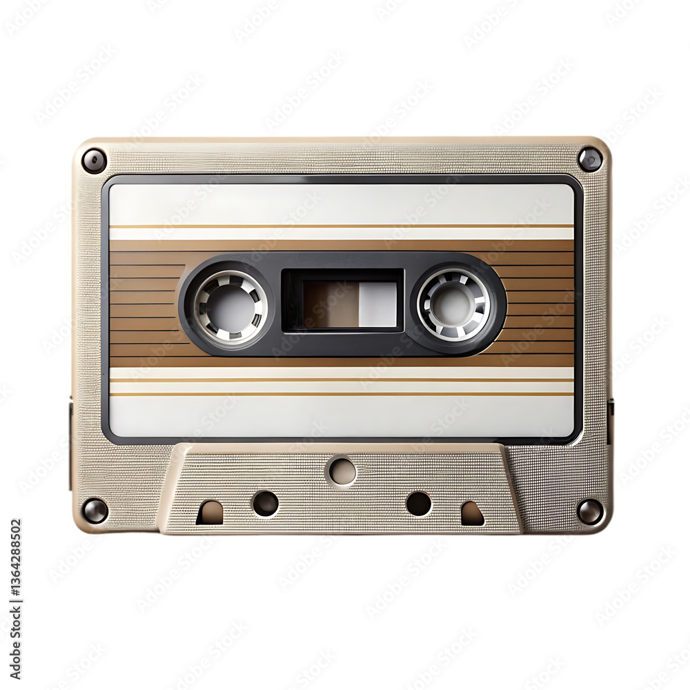 Obraz premium Vintage Cassette Tape Background