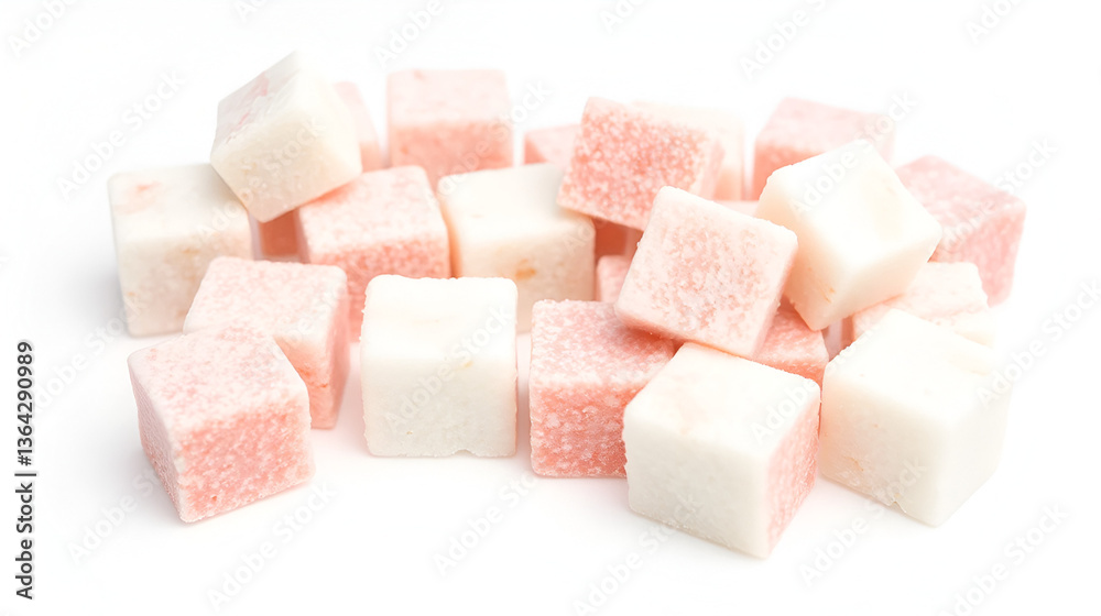 sugar cubes isolated on white background sugar cubes isolated on white background