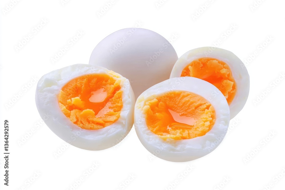 boiled eggs isolated on white background boiled eggs isolated on white background