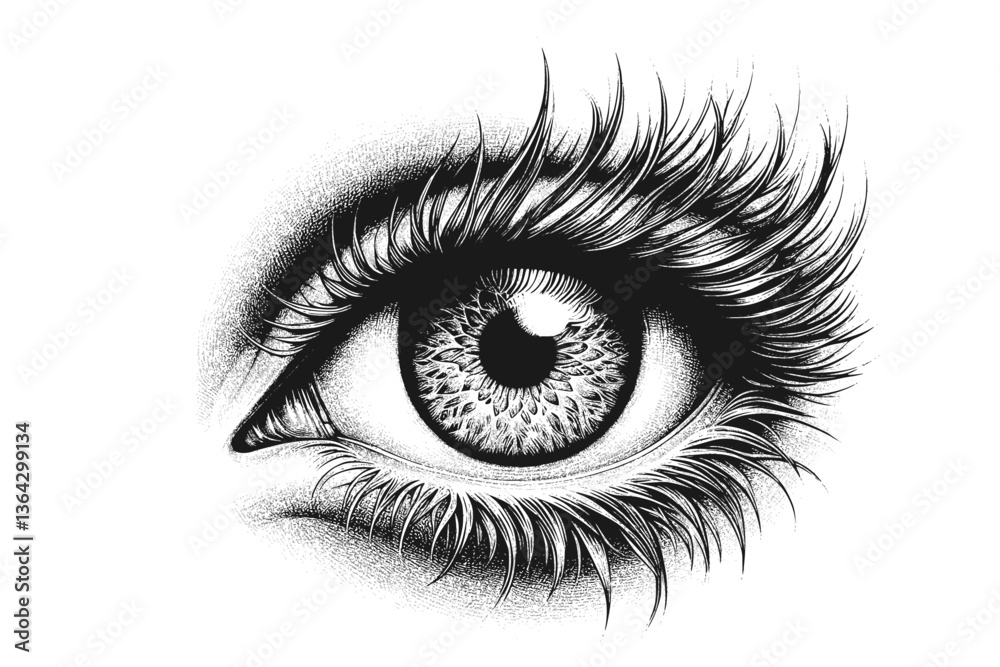 Generative AI: eye (Vector Pen Drawing)
Generative AI: eye (Vector Pen Drawing)