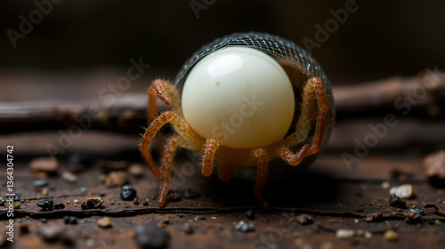 Longspinneret Spider Egg Case