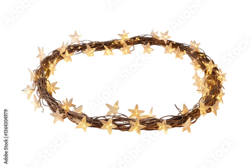 Glowing fairy Christmas garland string magical festive decor