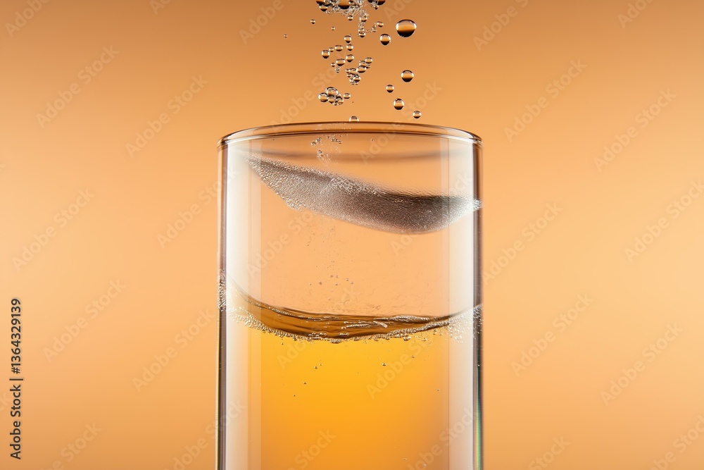 Abstract Liquid Swirl in Glass - Drink Art Abstract Liquid Swirl in Glass - Drink Art