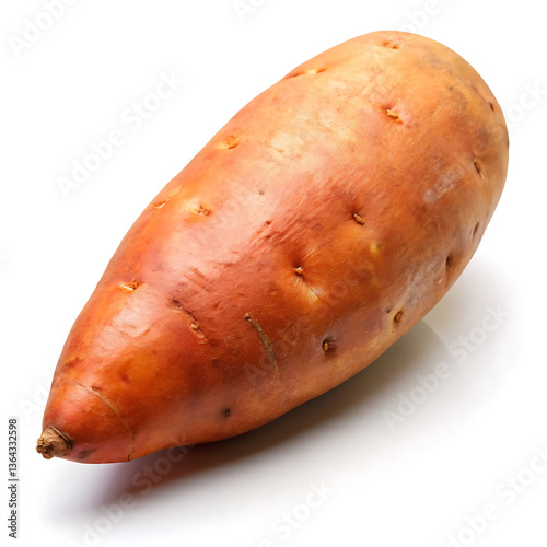 sweet potato image with white background
