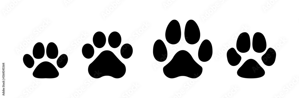 paw cat dog paw cat dog