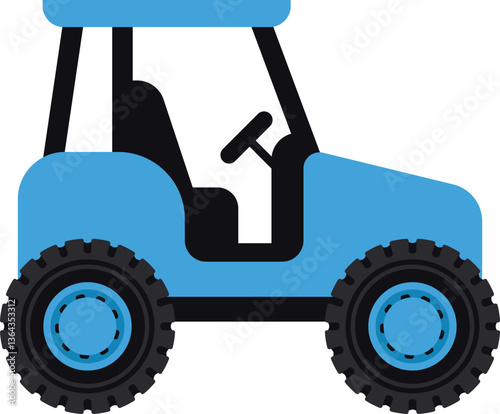 Beautiful construction vehicles icons flat style illustration