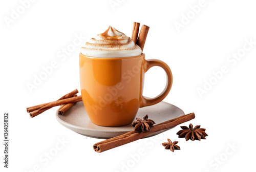 Mug Ceramic Pumpkin Spice Latte Vibes