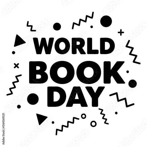 World Book Day graphic, marketing design