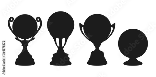 football trophy silhouette