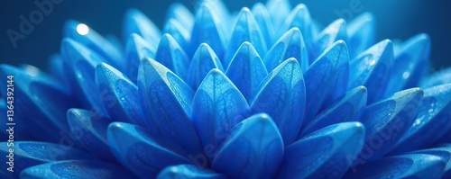 Geometric design resembling a blue crystal formation,  wallpaper,  low poly