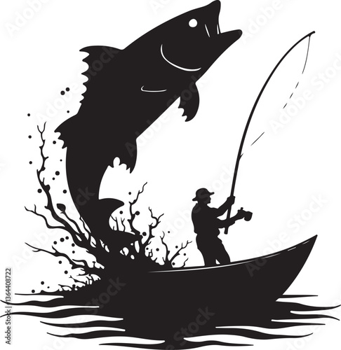 Fishing Silhouette