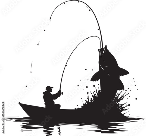 Fishing Silhouette
