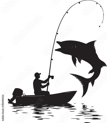 Fishing Silhouette
