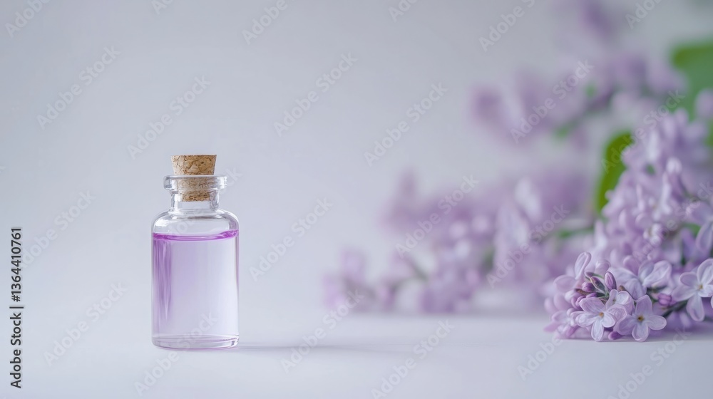 Lilac essential oil bottle in a clean, minimalistic setting, evoking natural simplicity and purity.
Lilac essential oil bottle in a clean, minimalistic setting, evoking natural simplicity and purity.