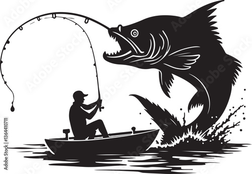 Fishing Silhouette