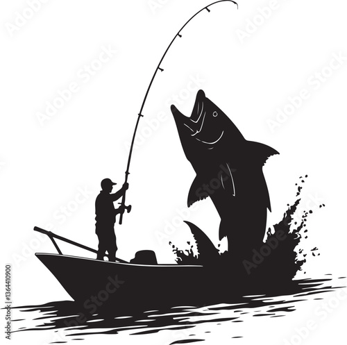 Fishing Silhouette