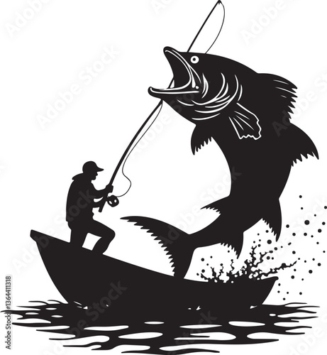 Fishing Silhouette