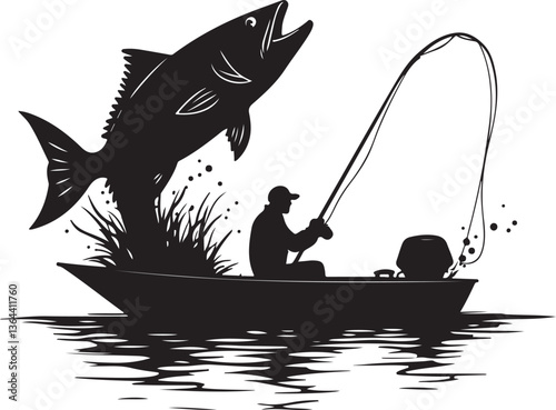 Fishing Silhouette