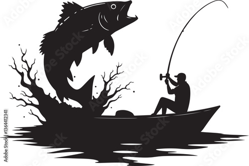 Fishing Silhouette