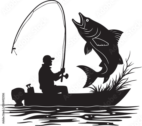 Fishing Silhouette
