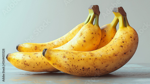  banana isolated on background