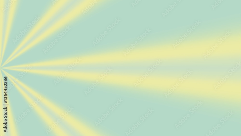 Naklejka premium Light rays radiating from center