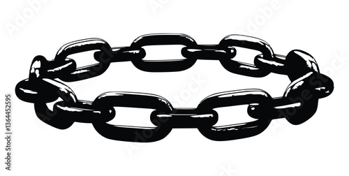 chain black vector