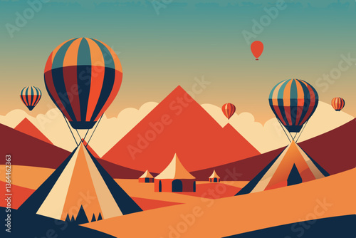 hot air balloon