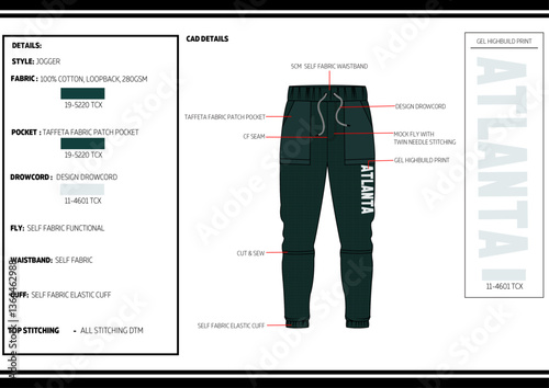 Men's Jogger Technical Tech Pack
