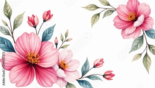 Elegant watercolor flowers wedding bouquet arrangement, watercolor, wedding