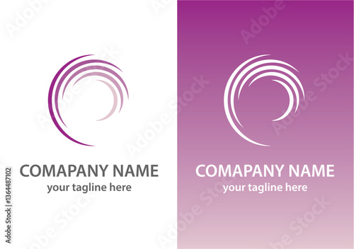 Swiral logo, spiral, round swiral logo